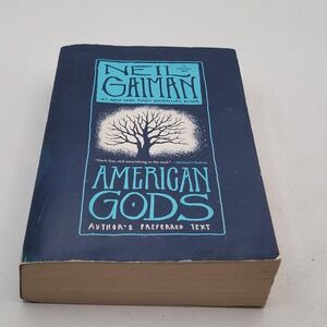 Neil Gaiman American Gods Paperback Author's Preferred Text Fantasy Good